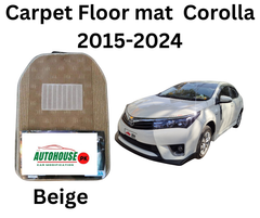 Carpet Floor Mat  Toyota Corolla 2015-2024 Model