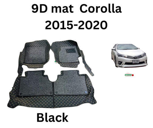 9D Floor Mats Toyota Corolla 2015-2022