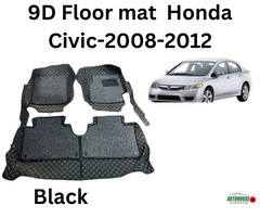 Upgrade your Honda Civic's style and protection with our exclusive 9D floor mats from Autohouse.pk. Perfect fit, premium materials, ultimate luxury.